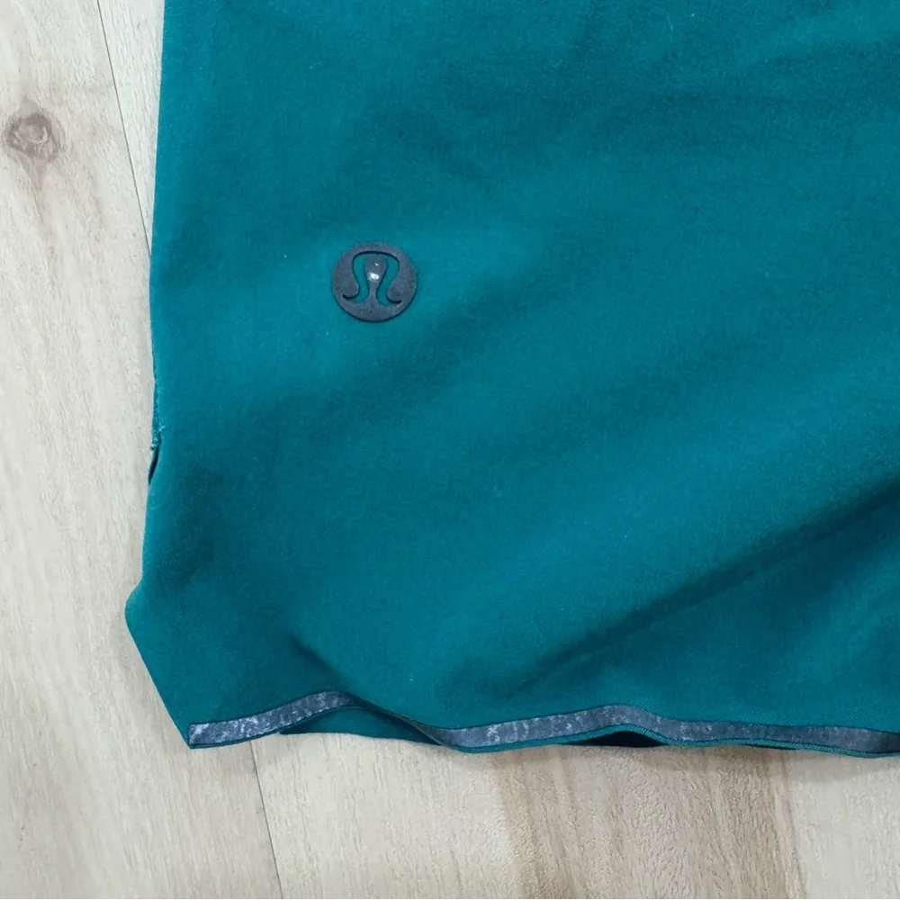 Lululemon Surge Lined Short 6" Teal Lagoon Men's Medium Athletic Workout Run - Picture 13 of 16